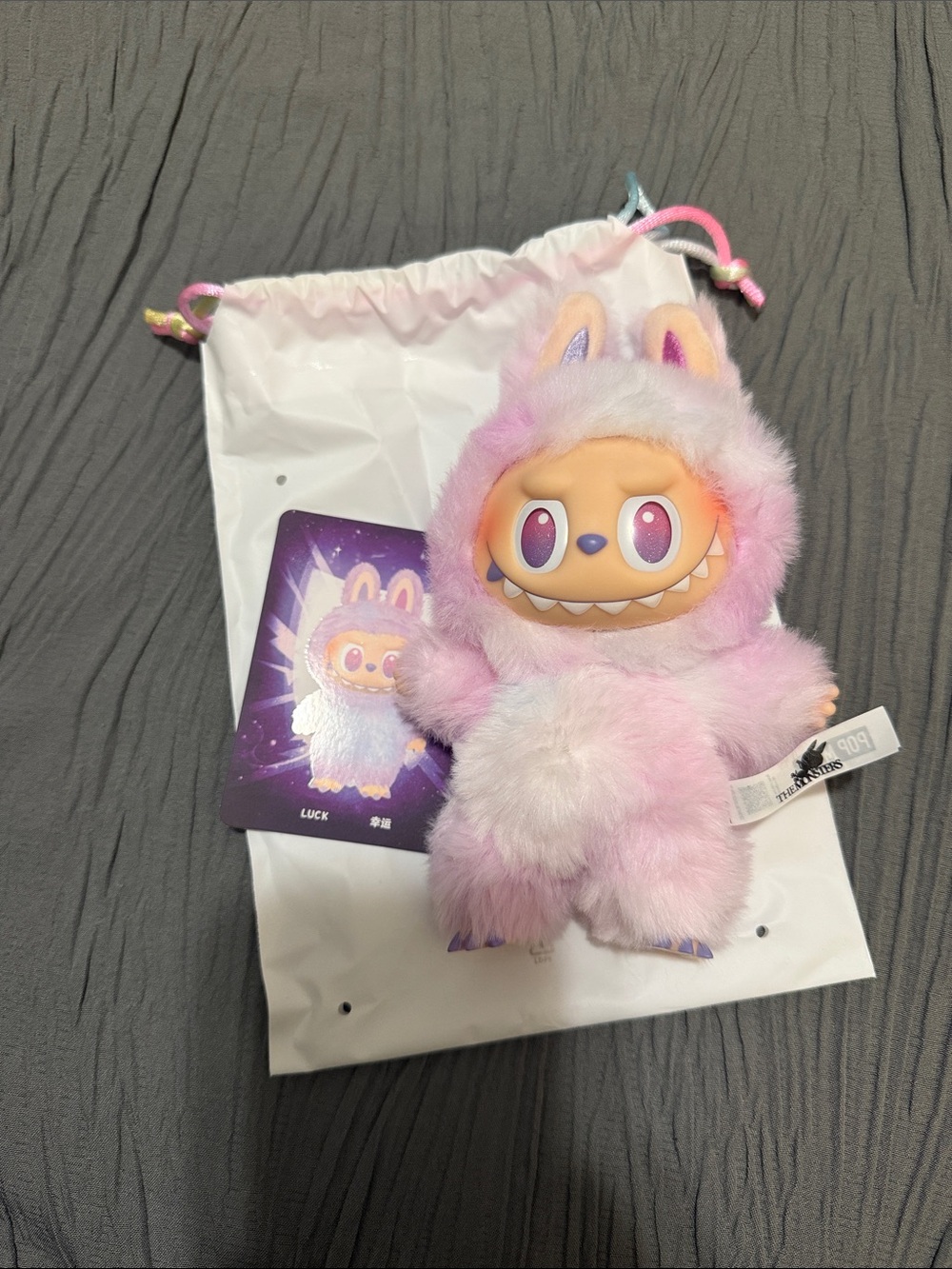 Labubu Big into Energy Luck